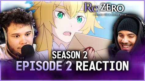 Rezero Season 2 Episode 2 Reaction The Next Location Youtube
