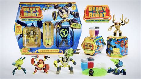 Ready2robot New Series 1 Bot Brawlers And Bot Blasters Slime Robot