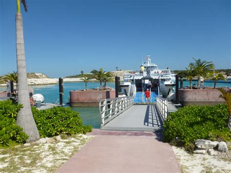 Photo Ops Cruise Ship Port Great Stirrup Cay Berry Islands Bahamas