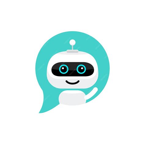 Premium Vector Robot Icon Chat Bot Sign For Support Service Concept