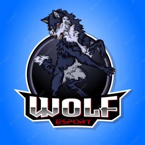 Premium Vector Wolves Mascot Esport Logo Design