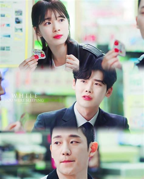 While you were sleeping Credit to the owner | Korean drama movies, While you were sleeping 