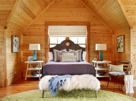 Visit To Tour This Rustic Bedroom With Knotty Pine Walls