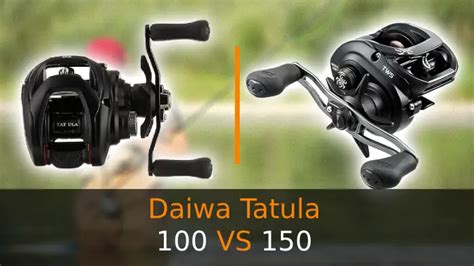 Daiwa Tatula 100 Vs 150 Fishing Reel 8 Differences CNY Fishing
