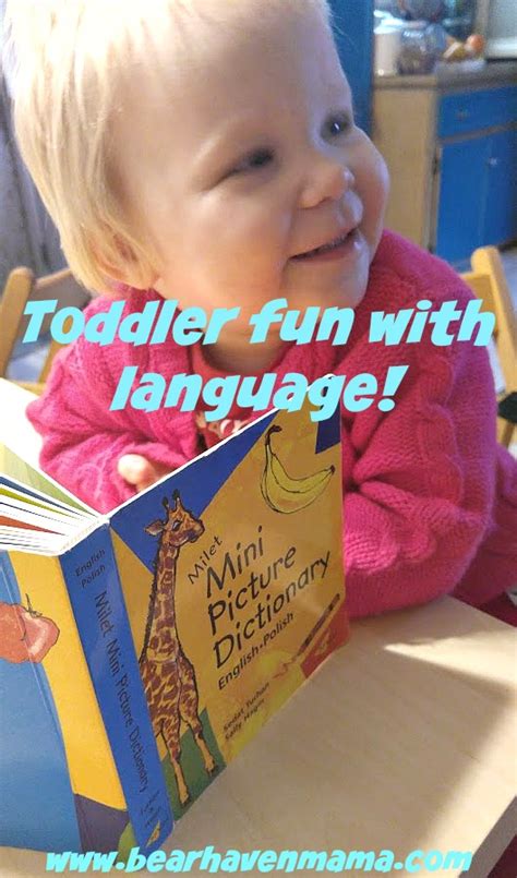 Toddler Language Learning Fun Misfit Mama Bear Haven Homeschool