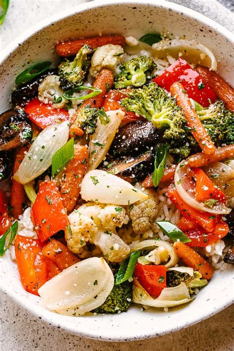 Easy Oven Roasted Vegetables Recipe Diethood