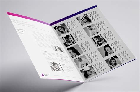 Modelling Agency Brochure Template Psd Ai And Vector Brandpacks