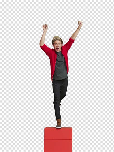 One Direction Niall Horan Standing With One Leg On Box Transparent