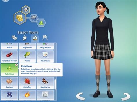 Rebellious Trait By Gobananas At Mod The Sims Sims 4 Updates