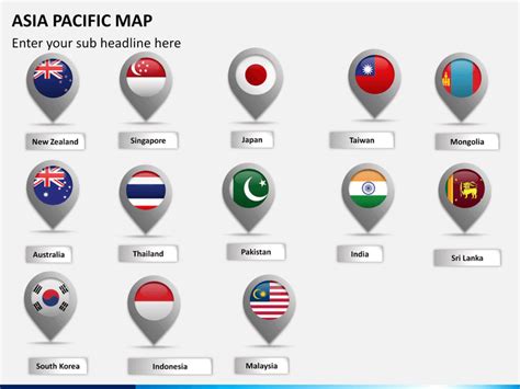 Editable Apac Map