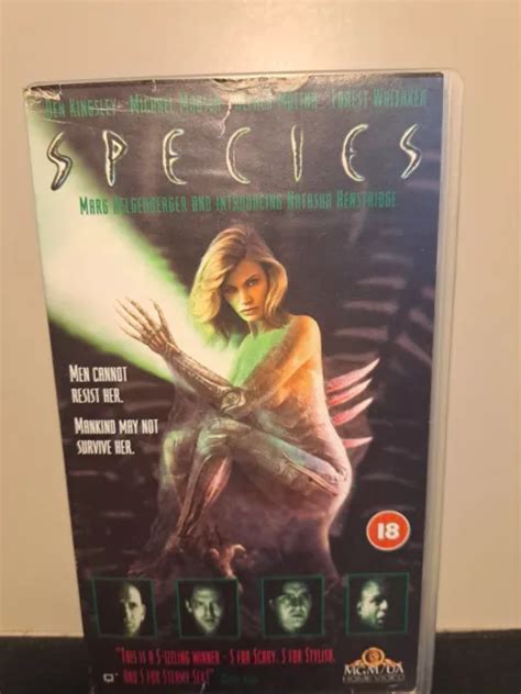 Species Vhs Classic 90s Movie 1995 £300 Picclick Uk