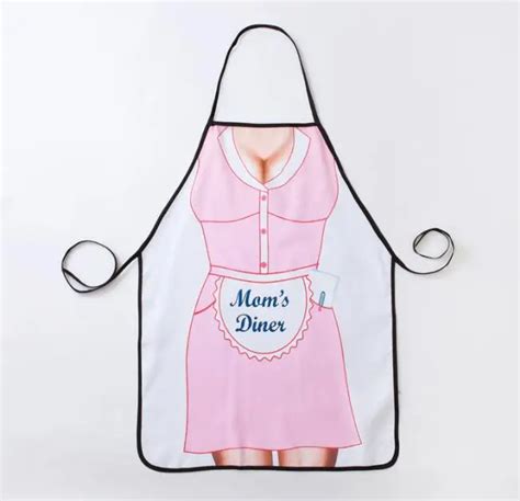 Freeshipping Novelty Cooking Kitchen Print Sexy Apron Baking Present Pinafore Chef Funny Aprons