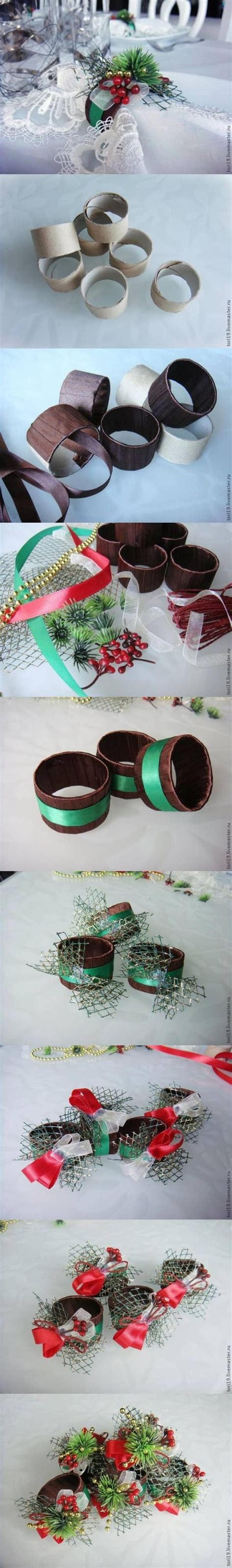 How To Make Toilet Paper Roll Custom Napkin Rings Diy Tutorial