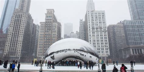 Chicago Guide To Winter In Millennium Park Activities And Events