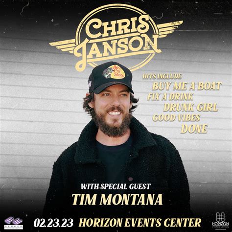 Chris Janson At Horizons Event Center 92 5 KJJY FM