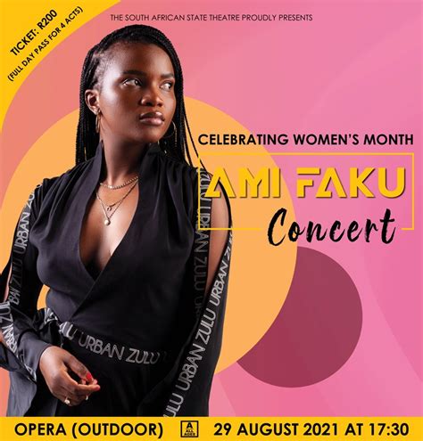 Ami Fakus Two Day Concert To Take Place This Month At Sa State Theatre