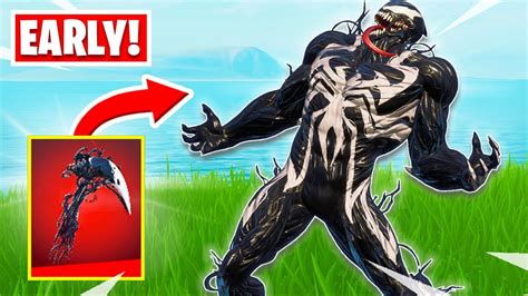 I Unlocked Venom Early In Fortnite Youtube