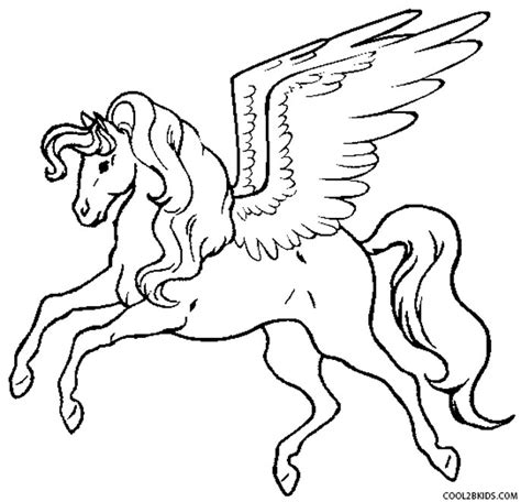 Printable Pegasus Coloring Pages For Kids Cool2bkids