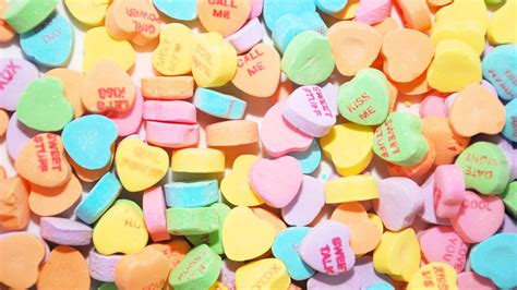 The Weird Backstory Behind Those Valentines Day Candy Hearts