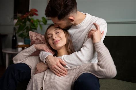 Free Photo Couple Enjoying Their Intimacy Moments