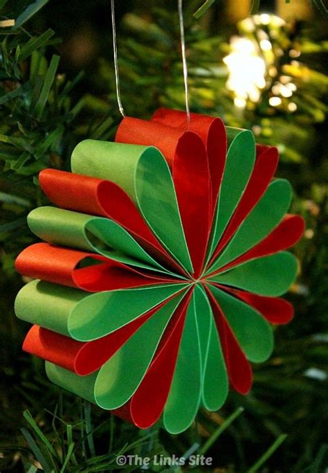 hướng dẫn làm christmas decorations out of paper từ giấy tái chế tại nhà