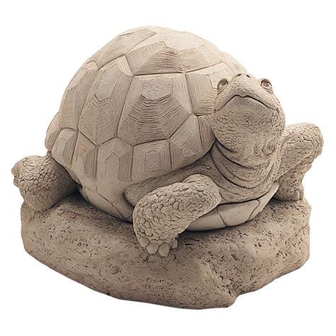 William Turtle Garden Statue Pottery Animals Ceramic Animals Clay