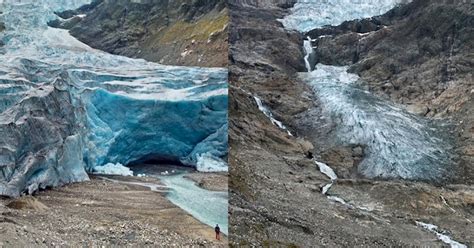 Before And After Photos Of Melting Glaciers Capture Climate Change In Action