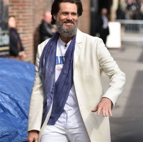 Jim Carrey Debuts Hipster New Look And That Beard Is Still Going Strong Metro News