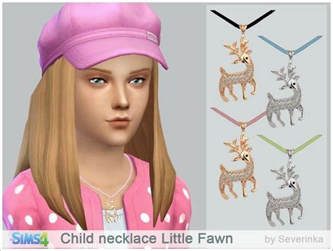 My Sims 4 Blog Necklaces For Girls By Severinka