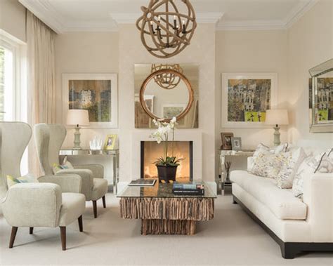 Beige Living Room Design Ideas Renovations And Photos With