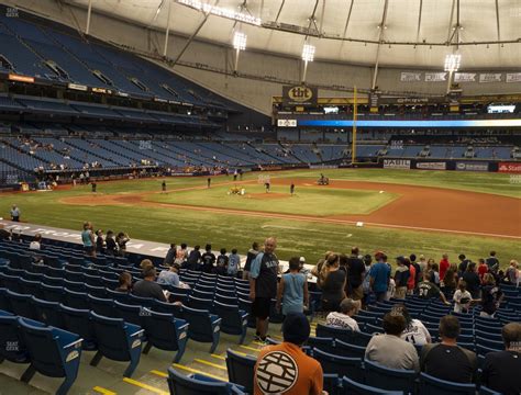 Tropicana Field Detailed Seating Chart