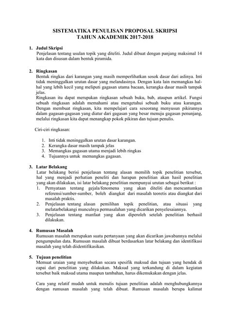 Contoh Proposal Skripsi Pendidikan Sejarah Terbaik!
