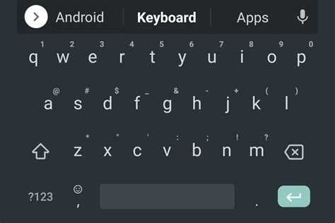 Android Keyboard Homecare24
