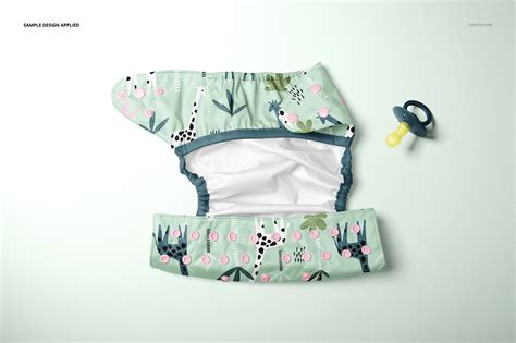Download Reusable Cloth Diaper Mockup Set on Behance