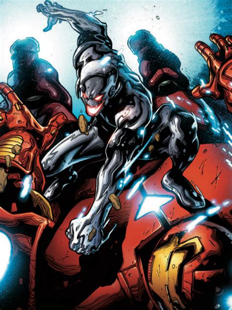 Iron Man And Ultron Comic Book Villains Marvel Characters Art Marvel