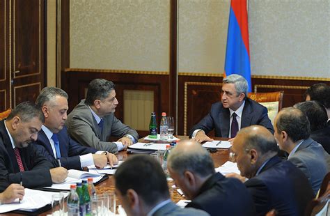 When addressing instances of double taxation, the wide bilateral tax treaties. President Serzh Sargsyan invited a meeting related to some ...