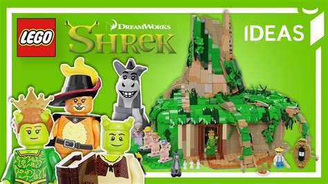 Lego Shrek S Swamp 20th Anniversary Ideas Set Project Youtube
