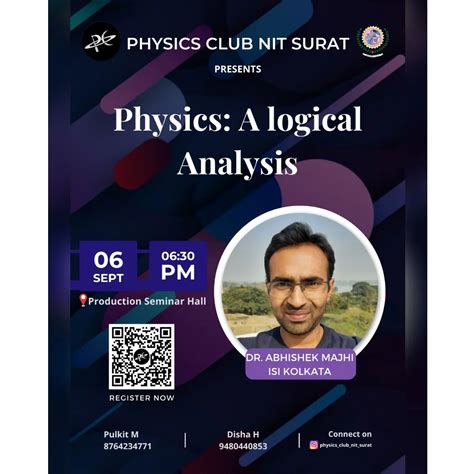 Events Physics Club Nit Surat