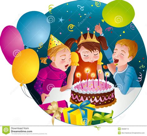 Animated Birthday Party Clip Art Library