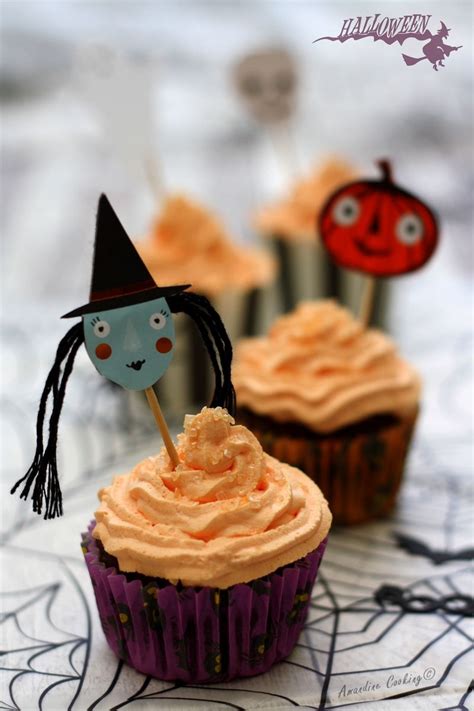 Des cupcakes au chocolat pour Halloween - Amandine Cooking | Cupcake
