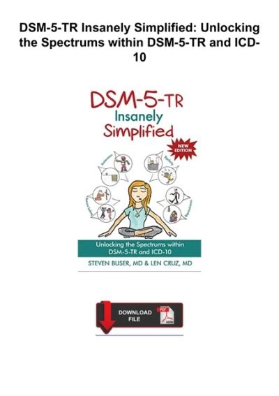 Dsm5tr Insanely Simplified Unlocking The Spectrums Within Dsm5tr And Icd10
