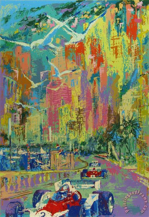 Highlights of the incredible 1982 monaco grand prix, which saw a string of potential race winners retire in the closing stages. Leroy Neiman Grand Prix De Monaco painting - Grand Prix De ...