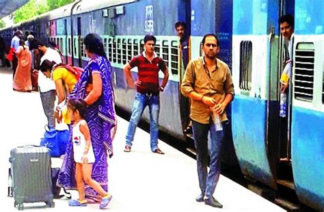 railway breaks down on the converted route यात्रियों के हित को ध्यान में रखते हुए रेलवे ने