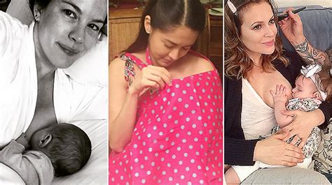 13 Celebrity Moms Who Show Us The Beauty Of Breastfeeding