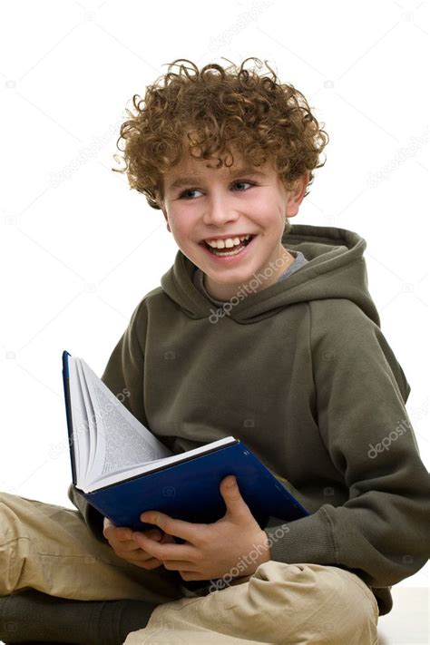 Boy Reading A Book Stock Photo By ©gbh007 32710333