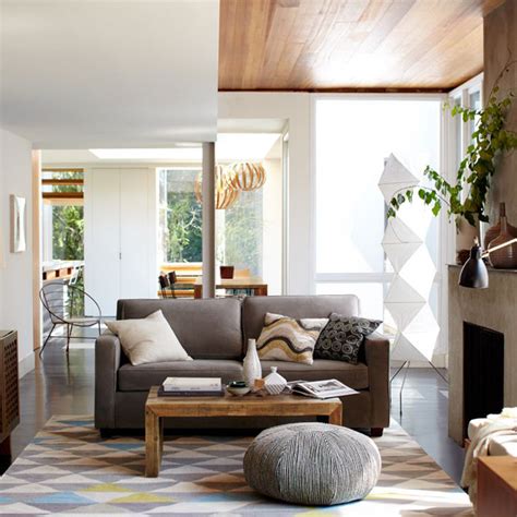 These ideas include classic couches, colorful decor this living room shows a great example of how to use a white couch against a white wall. Add Comfort To Your Home With Floor Pillows And Poufs