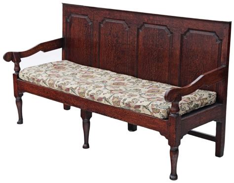 These 10 attractive furniture, that can support the look of gothic in the living room. Georgian Gothic Oak Settle Hall Seat Bench Sofa | 334724 ...