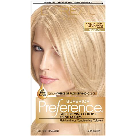 Loreal Paris Superior Preference Fade Defying Shine Permanent Hair Color 8s Soft Silver Blonde