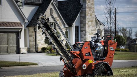 C30x Walk Behind Trencher Ditch Witch Tackle Trenching Jobsites