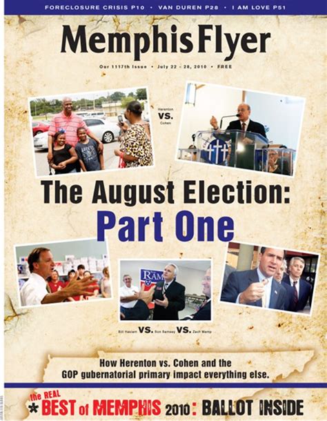 The August Election Part One Cover Feature Memphis News And Events Memphis Flyer